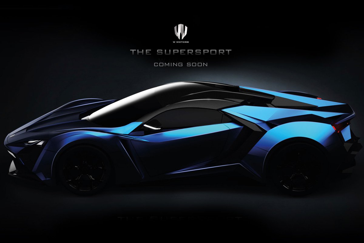 2015 W Motors - SuperSport 1000 hp : 1,5 million d'euros