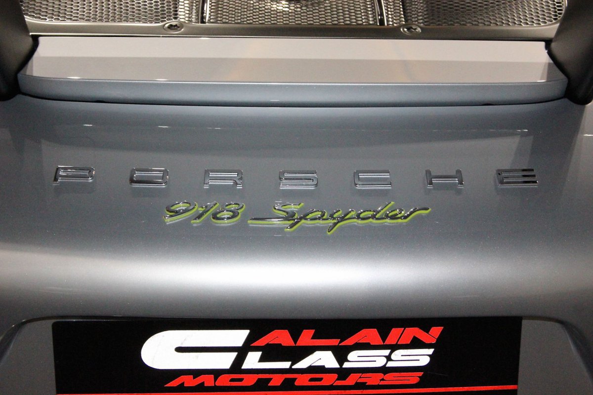 For Sale : Porsche 918 Spyder by Al Ain Class Motors.