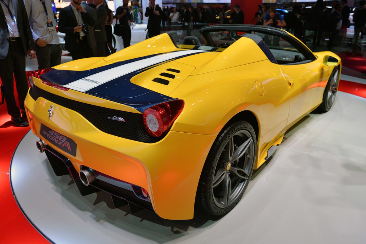 Mondial de l'Automobile 2014 : Ferrari 458 Speciale A.