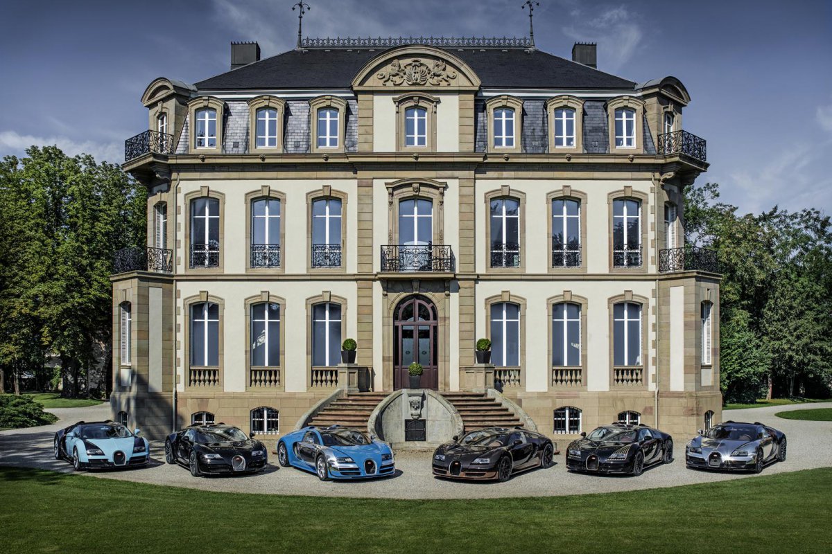 All Bugatti Veyron Legend Editions.