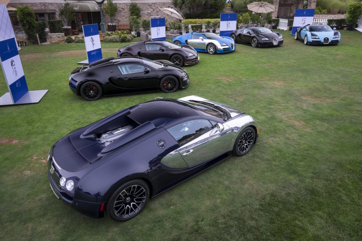 All Bugatti Veyron Legend Editions.