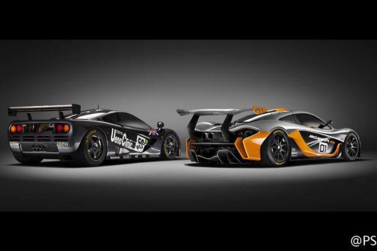 McLaren P1 GTR  Fuite... 