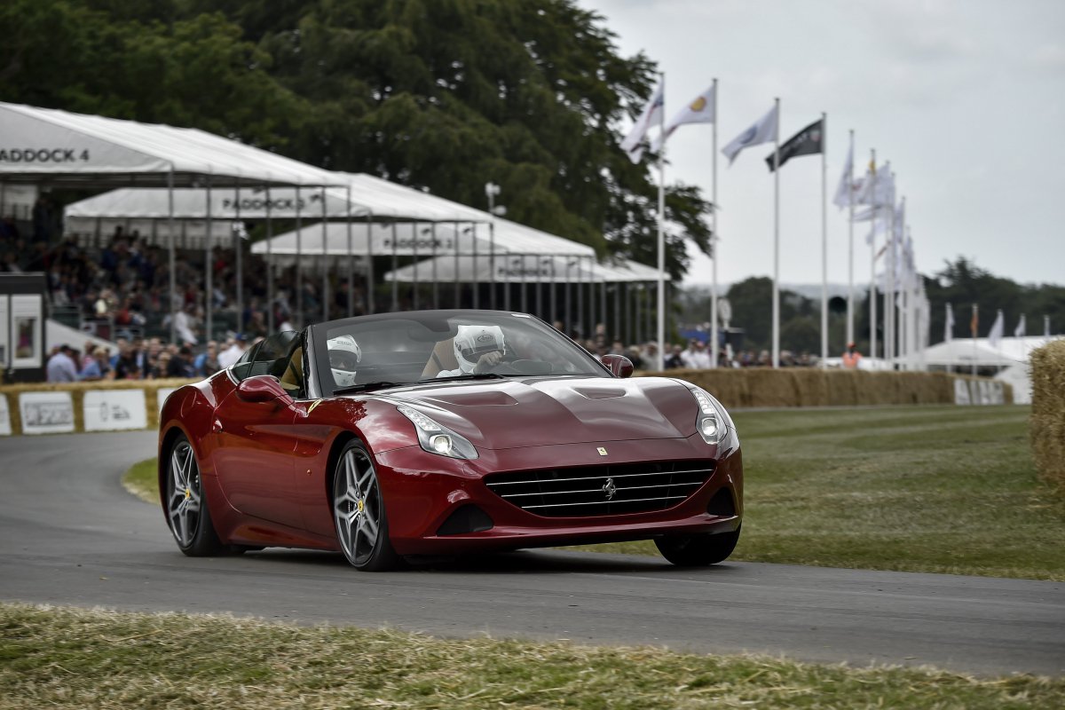 Ferrari at 2014 Goodwood Festival of Speed.