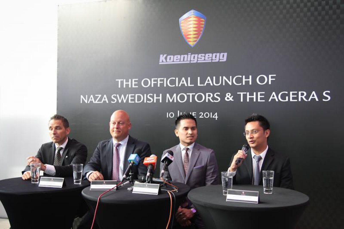 Naza Swedish Motors : Koenigsegg Agera S.