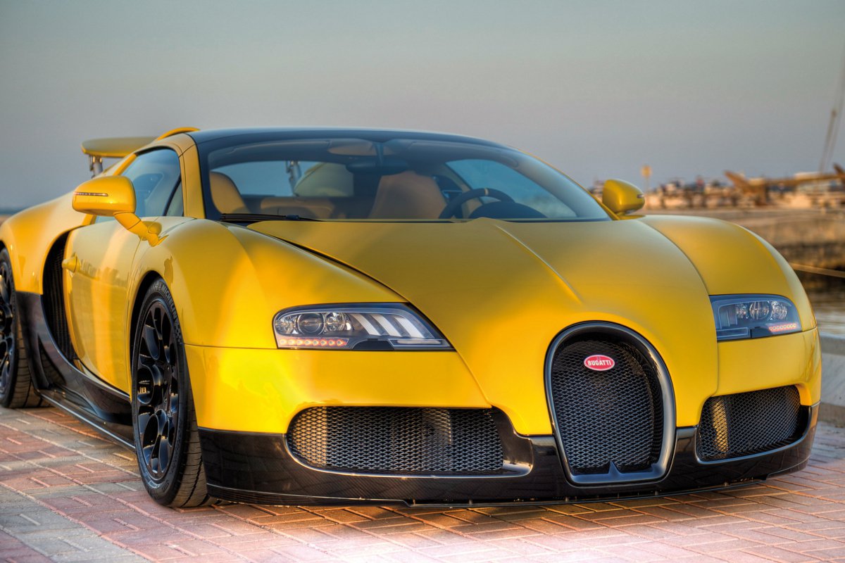 Bugatti Veyron 16.4 Grand Sport au Qatar.
