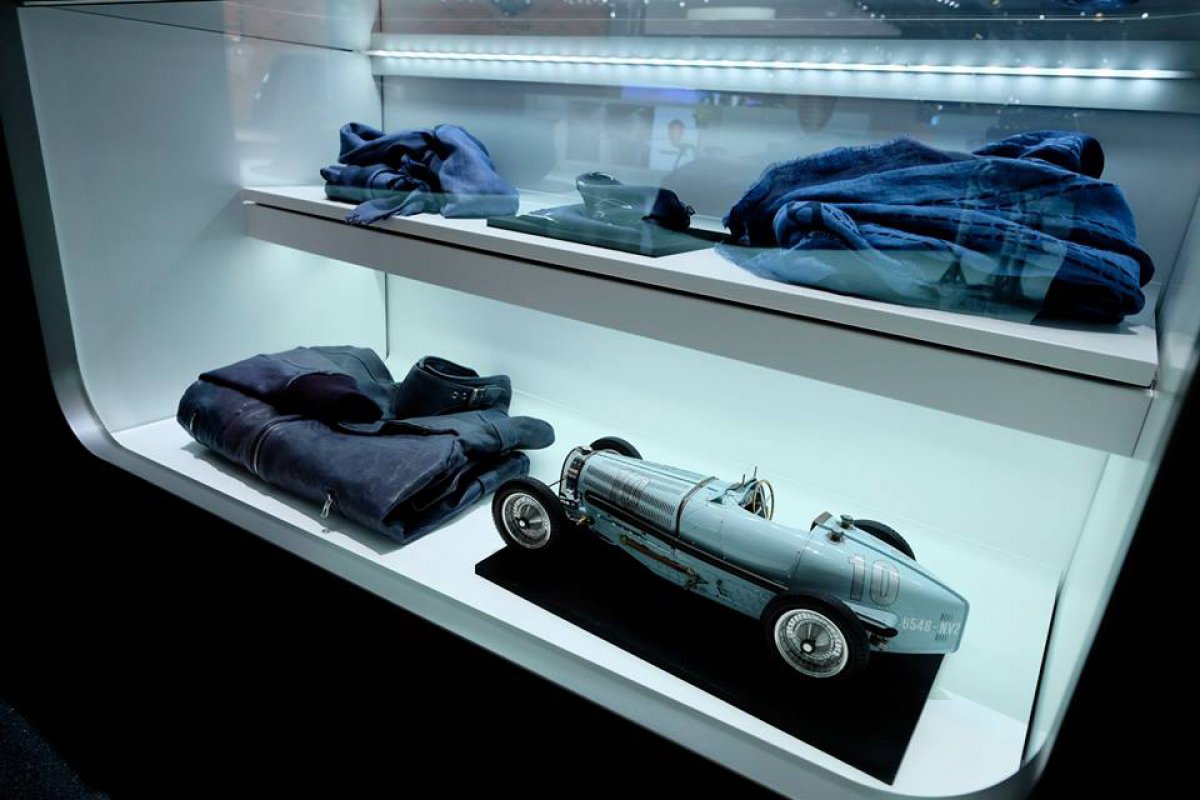Bugatti at the 2014 Geneva Motor Show.