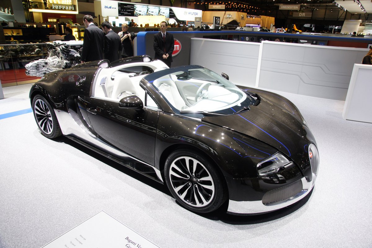 Bugatti Veyron Grand Sport Geneva 2010.