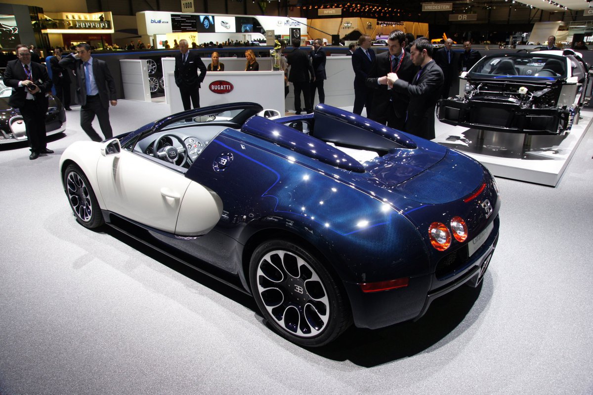 Bugatti Veyron Grand Sport Geneva 2010.