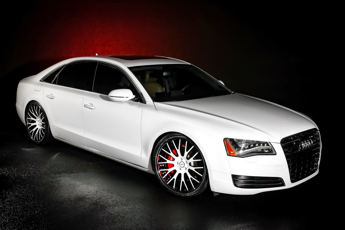 Exclusive Motoring Audi A8 On GFG wheels
