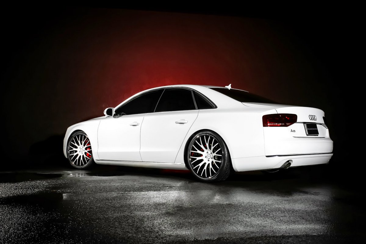 Exclusive Motoring Audi A8 On GFG wheels