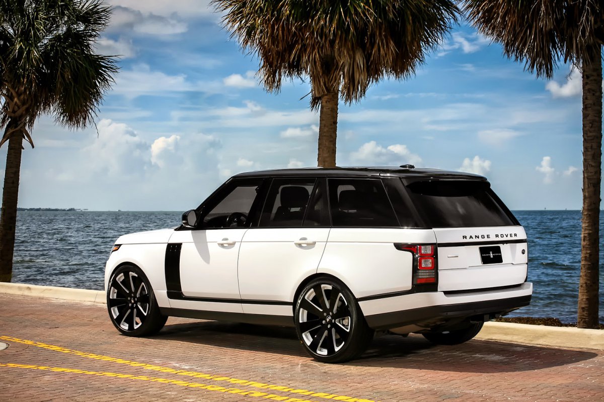 Exclusive Motoring Range Rover Supercharged On Forgiato wheels