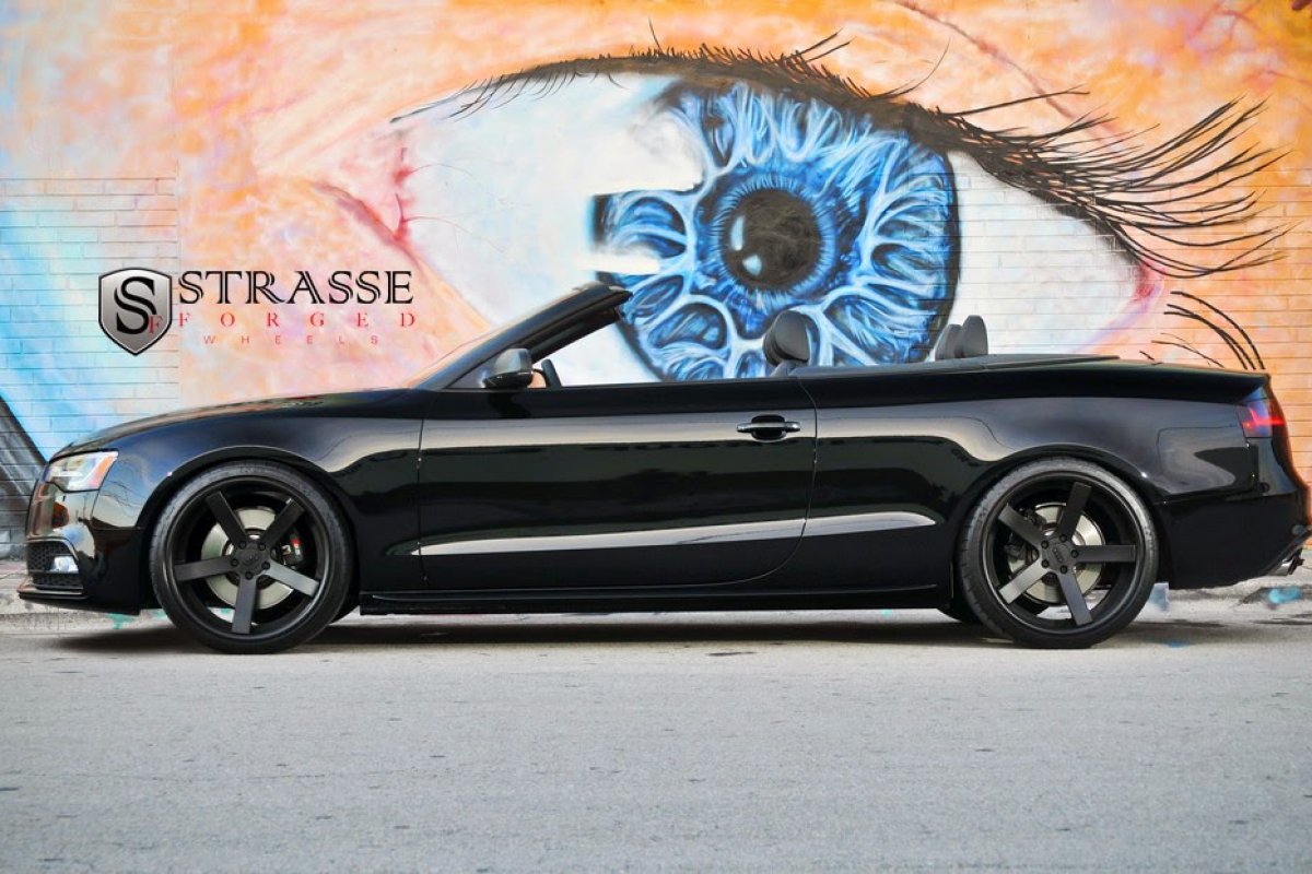 Audi S5 On T5 Deep Concave By Strasse Wheels