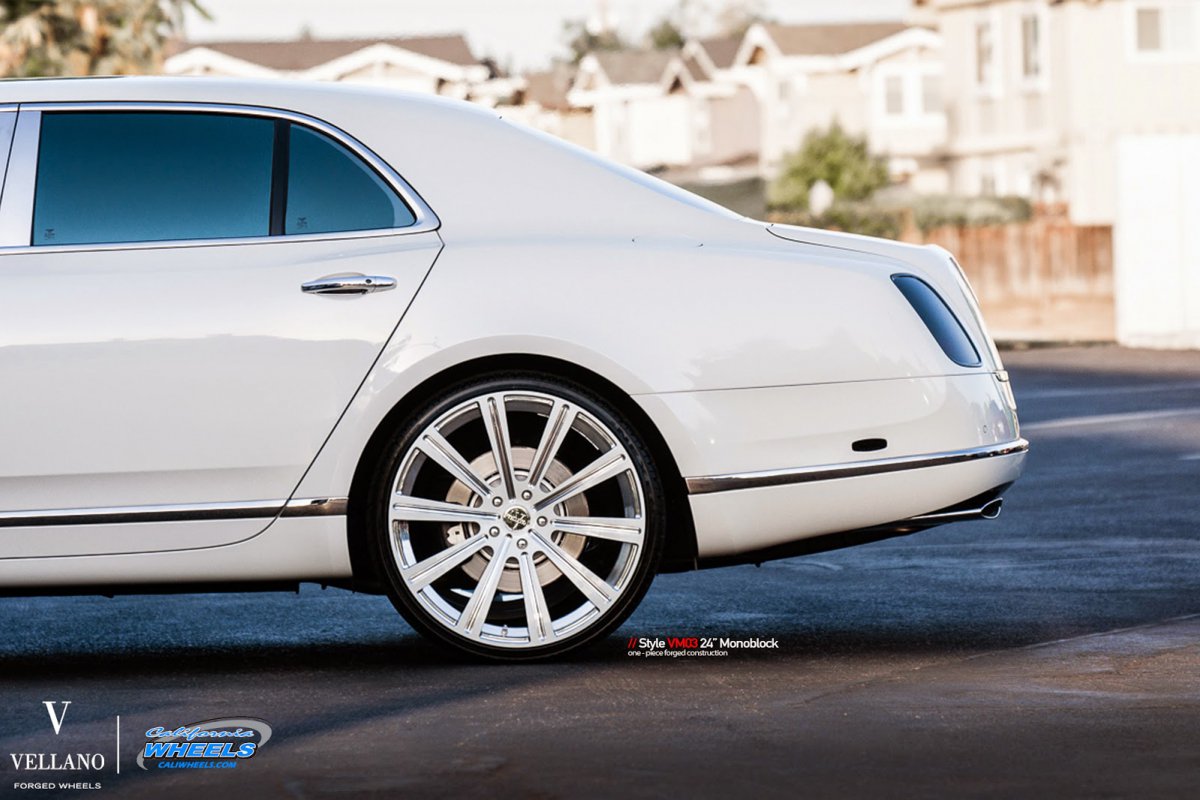 Bentley Mulsanne On VM03 24″ Monoblock By Vellano Wheels