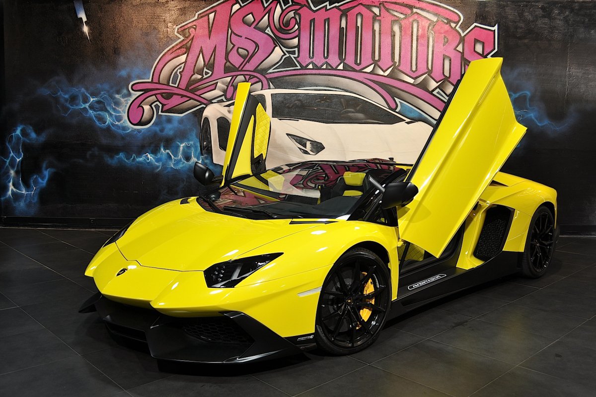 For Sale : Lamborghini Aventador Roadster 50th Anniversary
