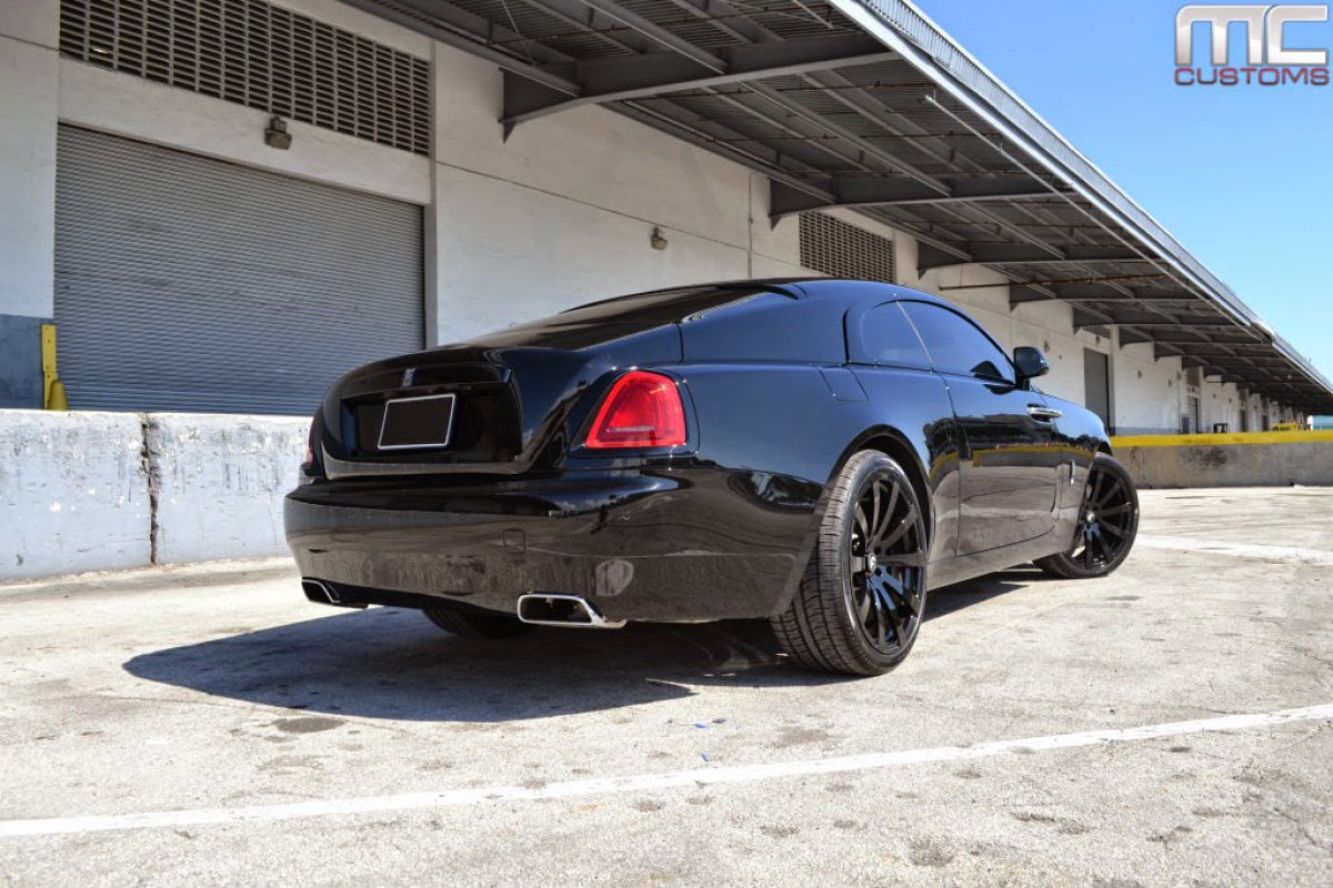 Rolls Royce Wraith By MC Customs On Forgiato wheels