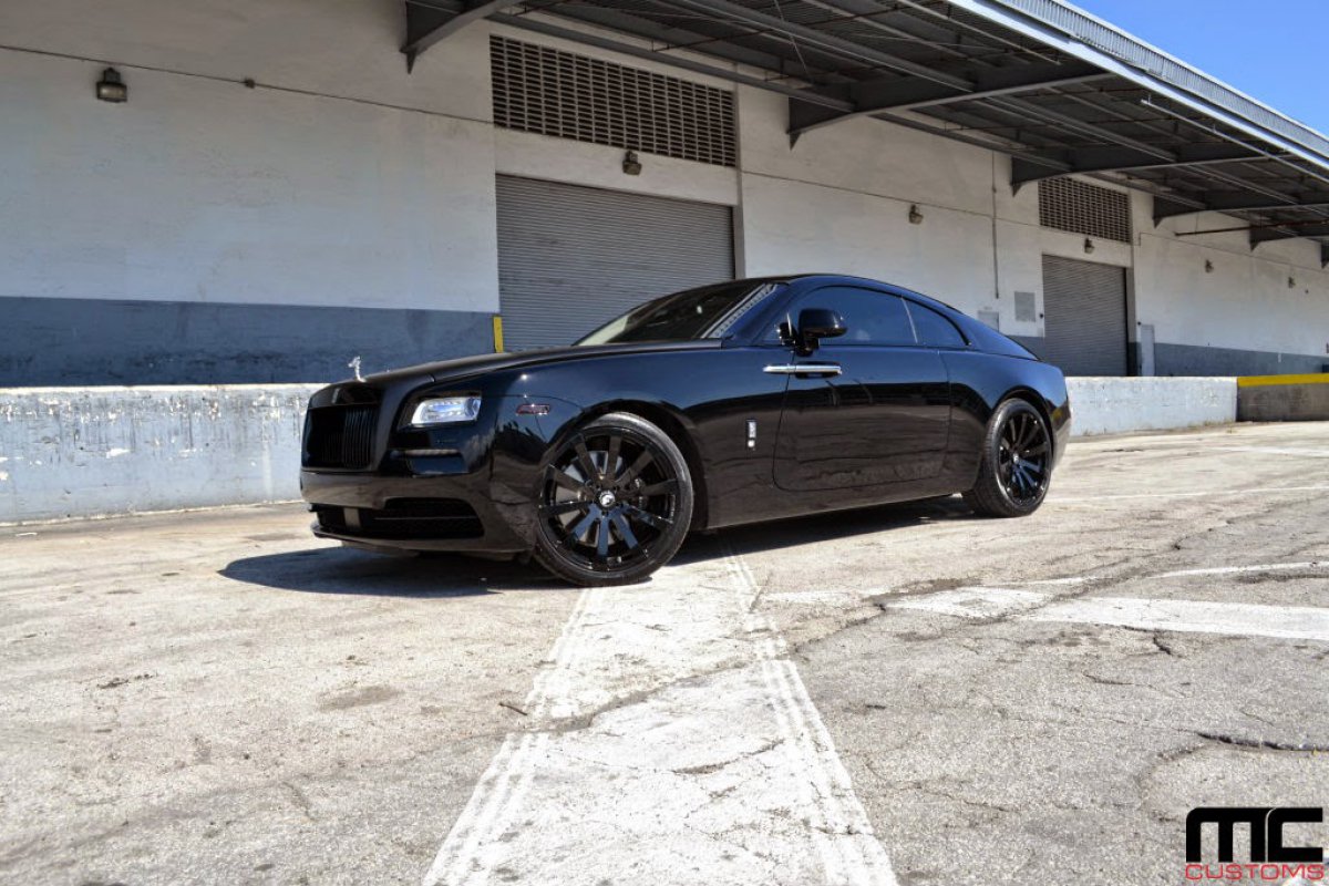Rolls Royce Wraith By MC Customs On Forgiato wheels