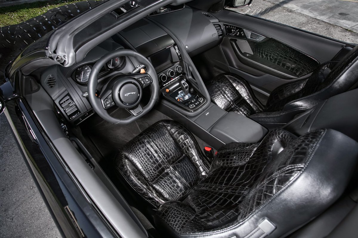 Customized Jaguar F-Type S "Croco"- Exclusive Motoring
