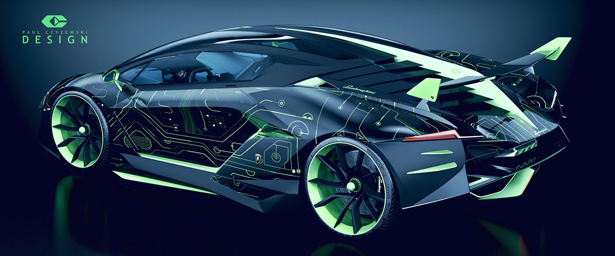 Lamborghini Concept car « RESONARE Individual » by Pawel Czyzewski.