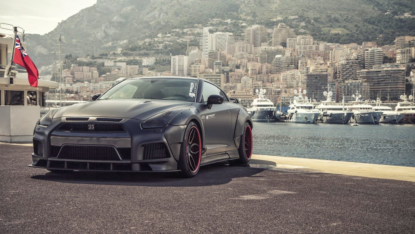 720 hp Nissan GT-R PD750WB by Prior Design