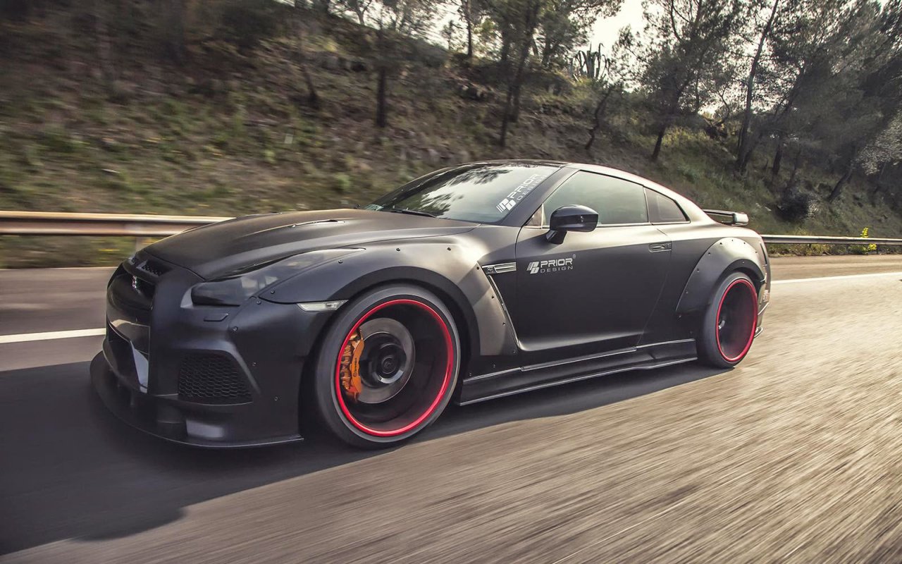 720 hp Nissan GT-R PD750WB by Prior Design