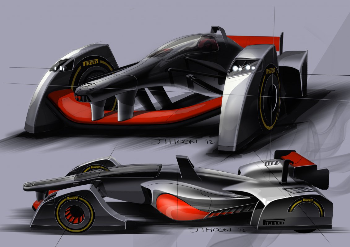 McLaren F1 MP4-36J’.  by Jihoon Seo