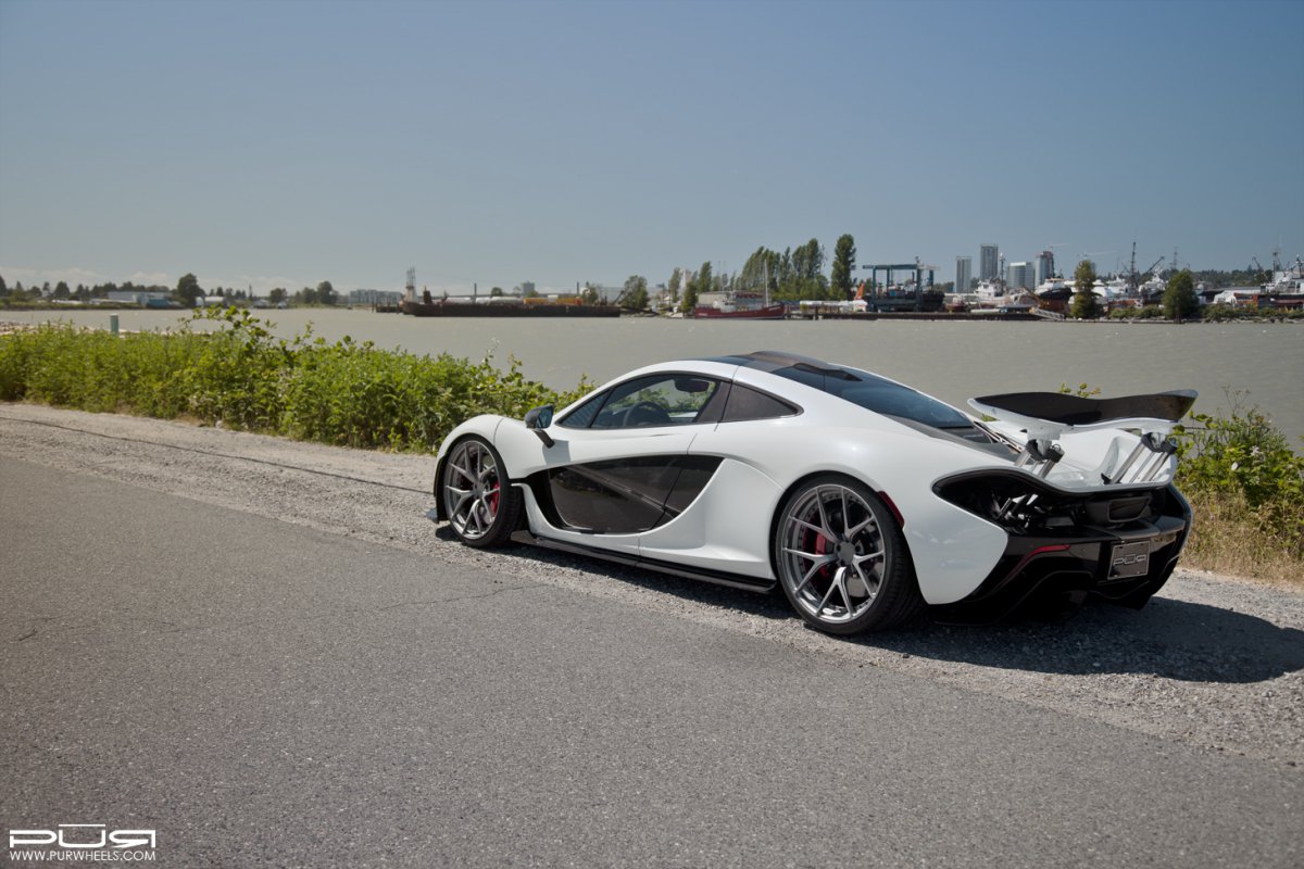 McLaren P1 On PUR 4OUR.M2 By PUR Wheels