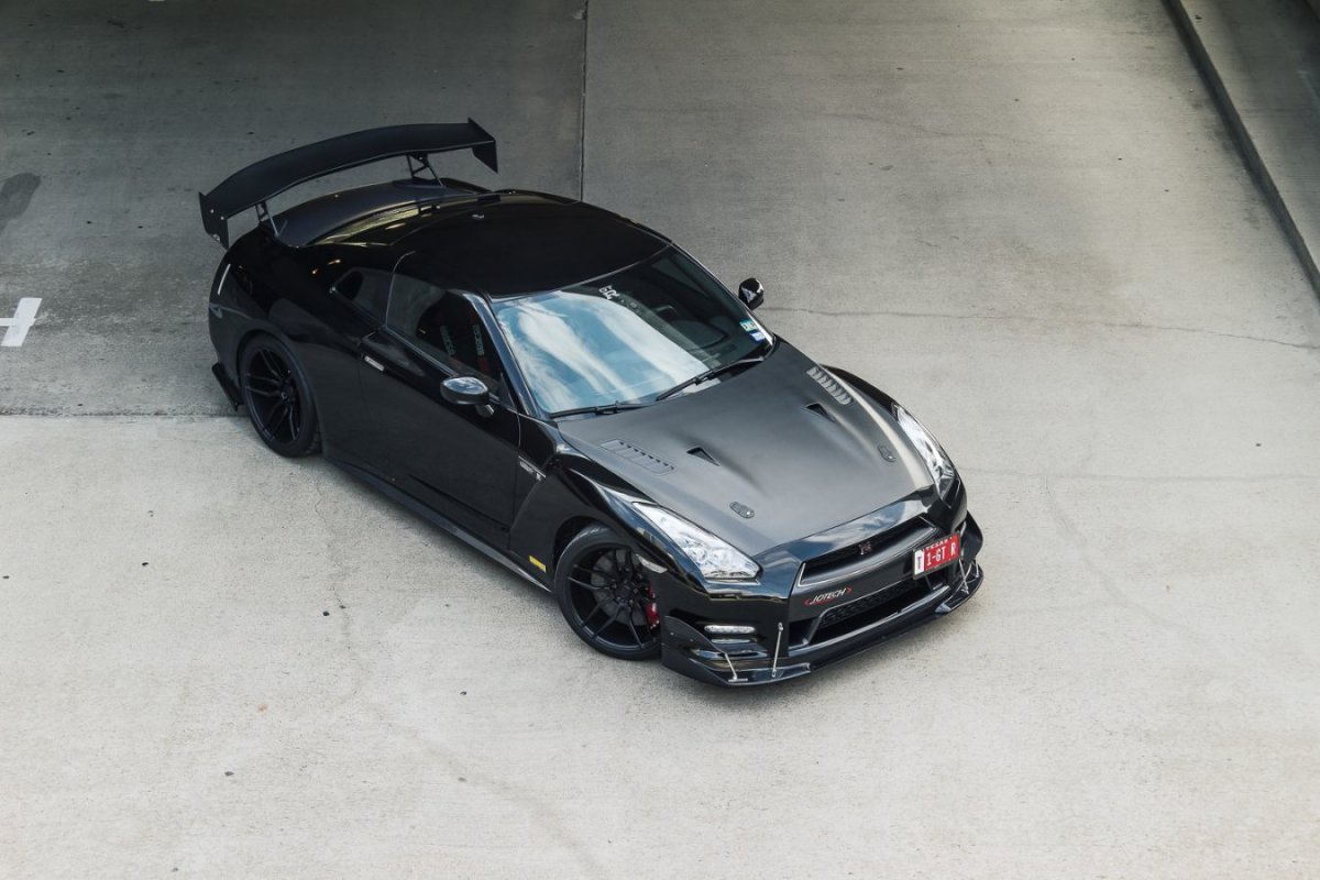 Nissan GT-R with +1.200 hp by Jotech Motorsports 