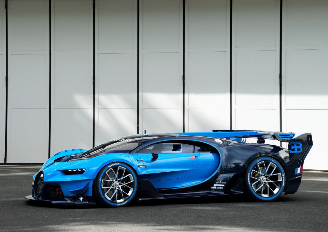 Le concept-car Bugatti Vision Gran Turismo 2015 en photos
