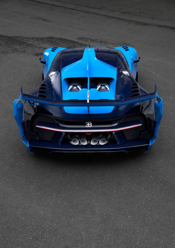 Le concept-car Bugatti Vision Gran Turismo 2015 en photos