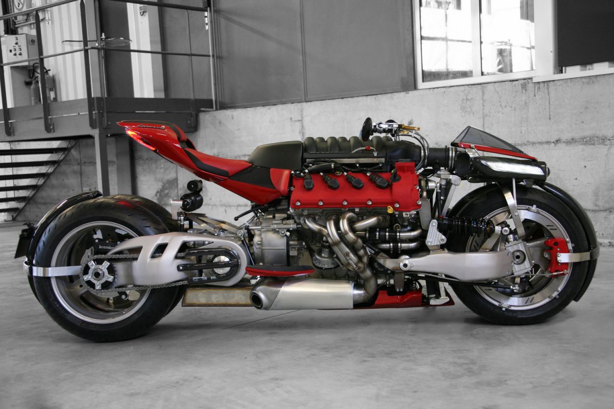 Lazareth – LM 847 : La moto  à V8 Maserati !