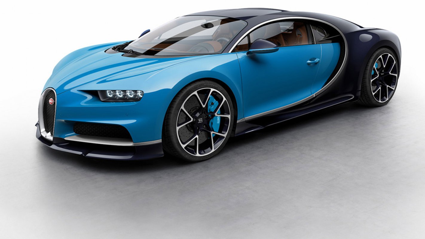 Configurateur Bugatti Chiron : 8 couleurs pour la nouvelle Chiron
