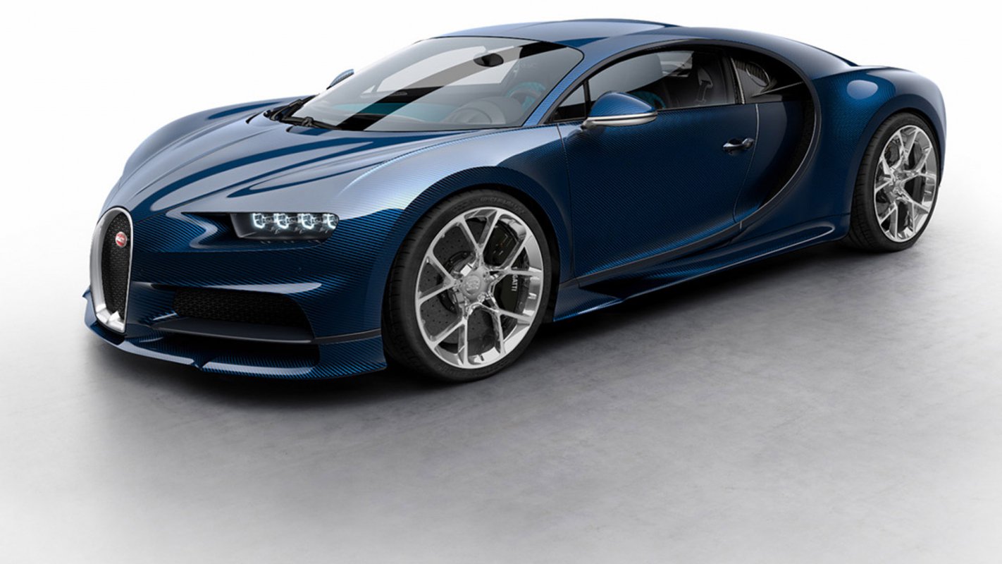 Configurateur Bugatti Chiron : 8 couleurs pour la nouvelle Chiron