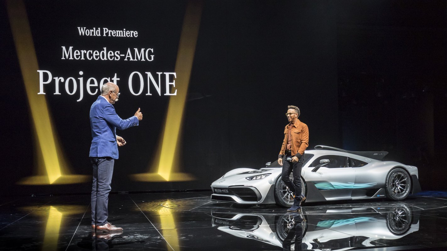 L'hypercar Mercedes-AMG : Mercedes-AMG Project ONE 