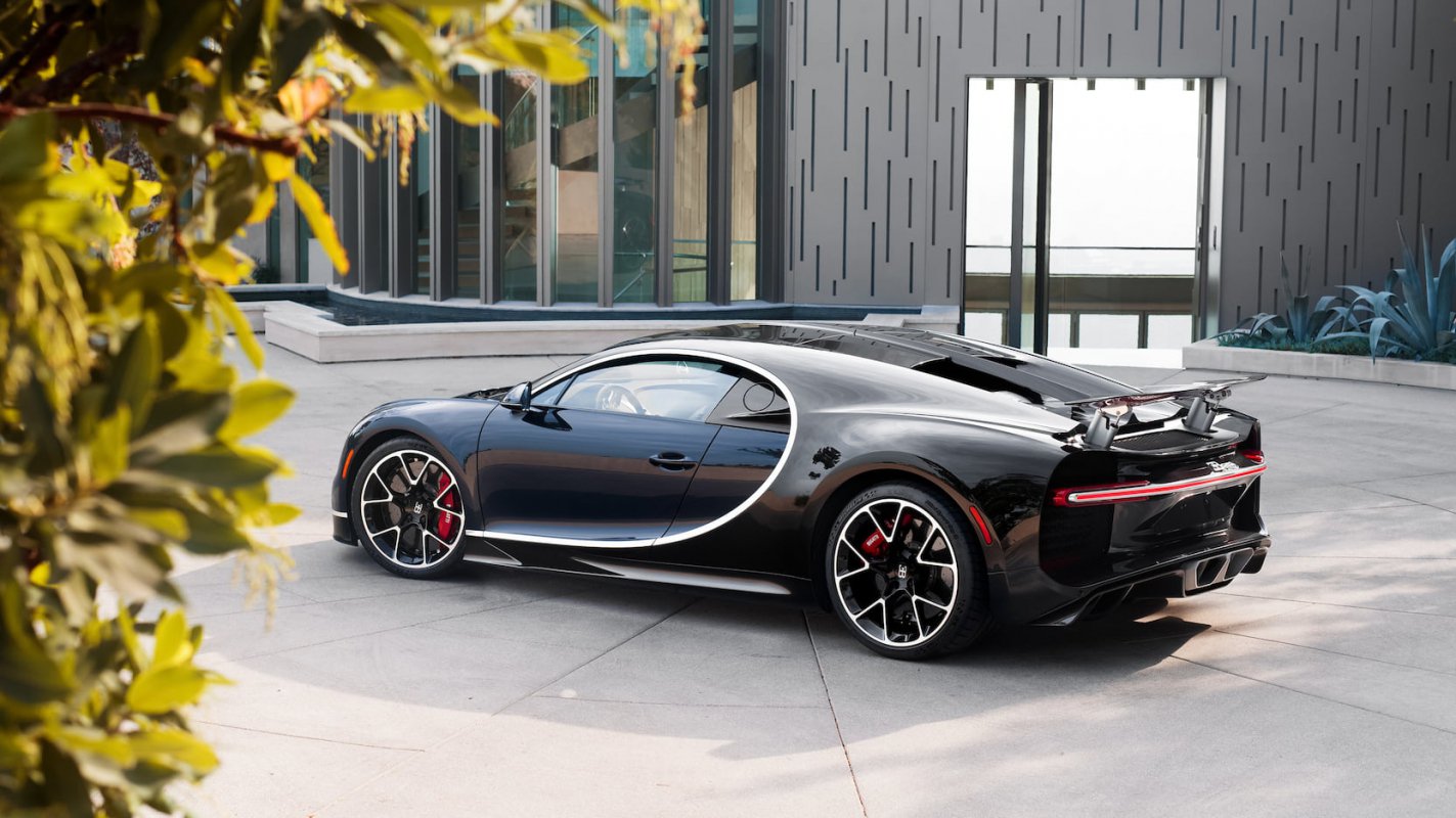 Une Bugatti Chiron aux enchères ​! 