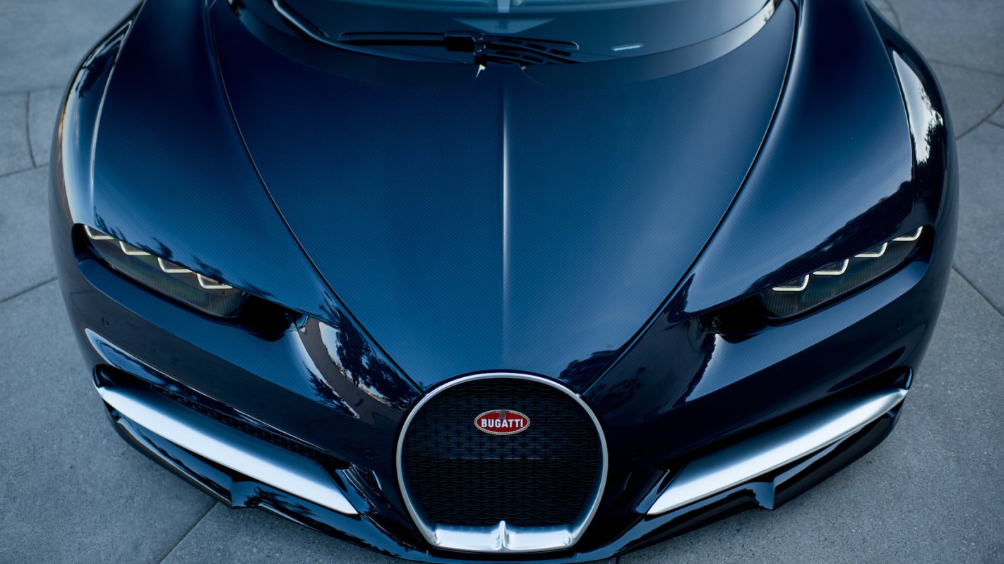 Une Bugatti Chiron aux enchères ​! 