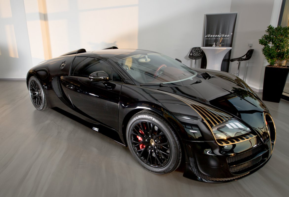 Amian Cars : Bugatti Veyron 16.4 Légendes Black Bess