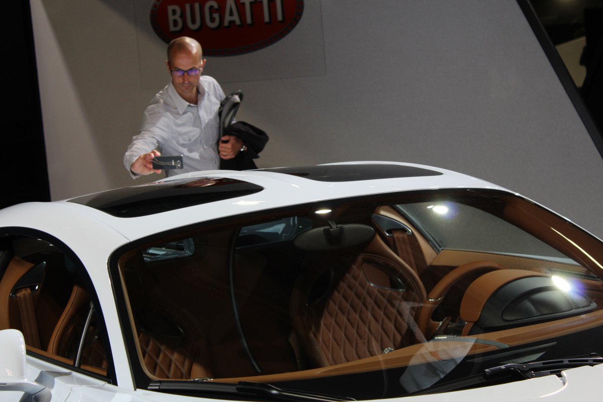 Mondial de l'Auto 2018 : Bugatti Chiron