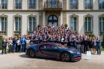 Bugatti Chiron : le centième exemplaire vient d'être livré