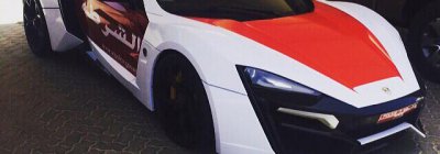 Une Lykan Hypersport à 3 millions pour la police d'Abu Dhabi